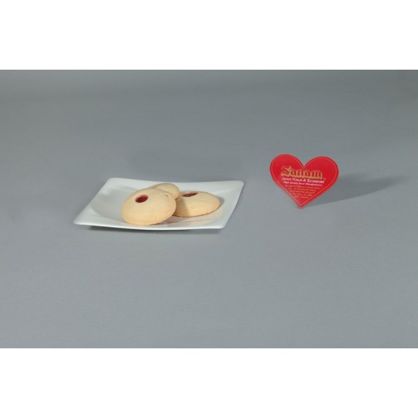 Raspberry Jam Biscuit